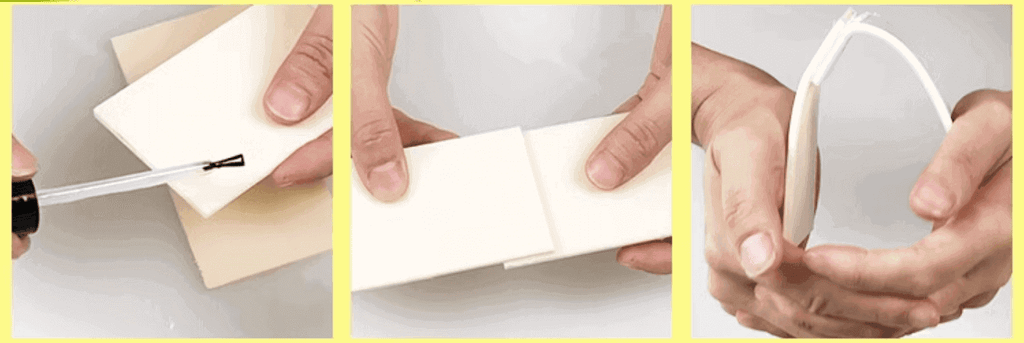 ABS glue bonding
