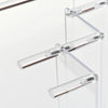2-tier acrylic display riser compact organizer for small spaces