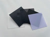 Comparison of clear and translucent black acrylic sheets for crafts and signage