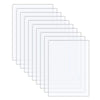 5x7 inch clear acrylic sheets for photo frame glass replacement