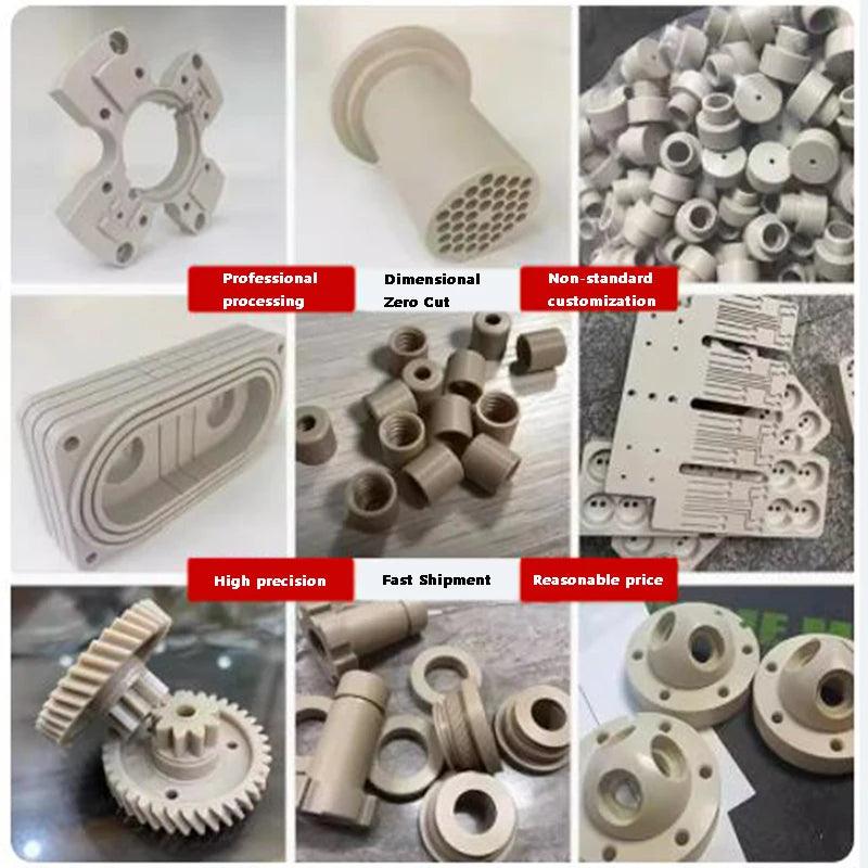 CNC machining process for custom PEEK parts