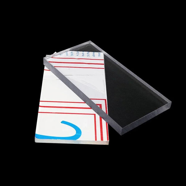 Close-up of high-strength, flame-retardant, anti-static polycarbonate sheet