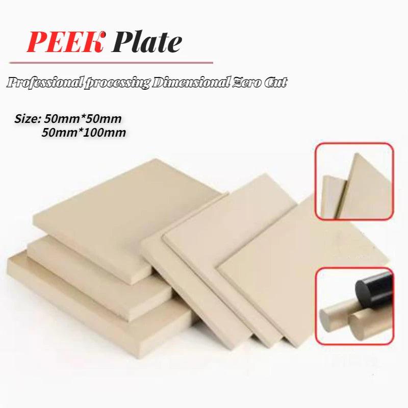 High-quality custom PEEK plate, ideal for engineering applications