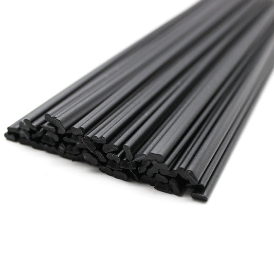 Image of 10pcs ABS black plastic welding rods