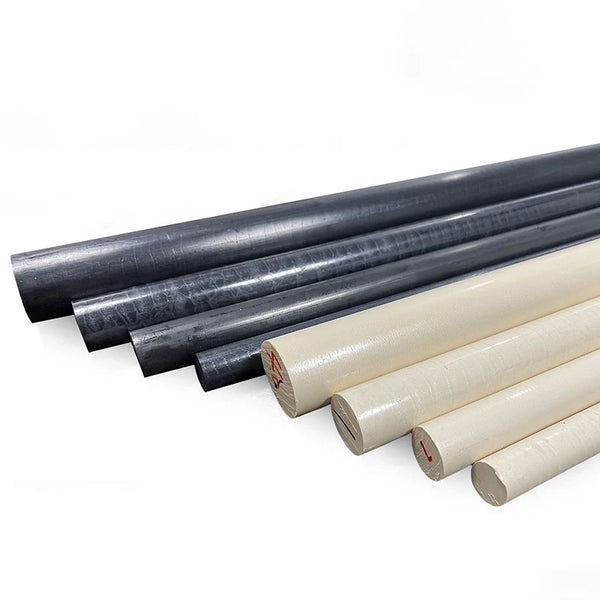 PPS rod polyphenylene sulfide natural and black - view 10