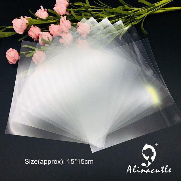 A4 Size Clear PVC Sheets Ideal for Invitations and Craft Boxes