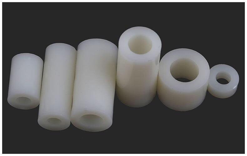 Custom machining options for ABS insulation spacer columns