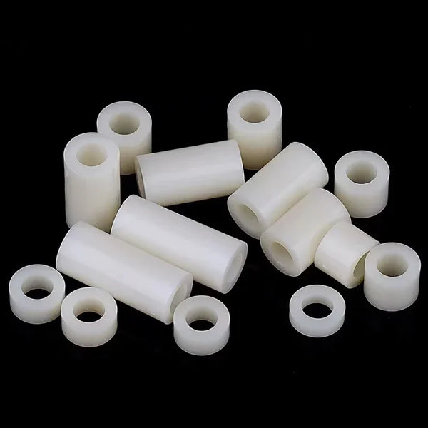 Side angle of ABS standoff spacer column for PCB mounting and electronics