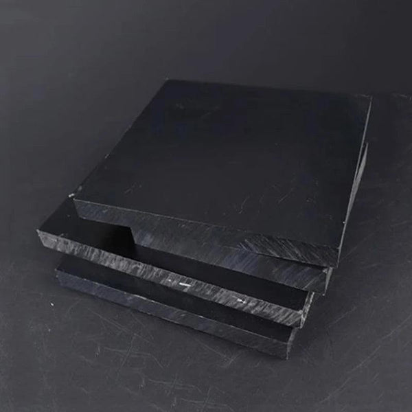 Black ABS plate for DIY crafts and electronics