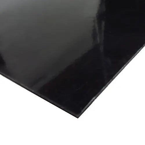 Size comparison of 300x300mm and 200x300mm ABS sheets in black color