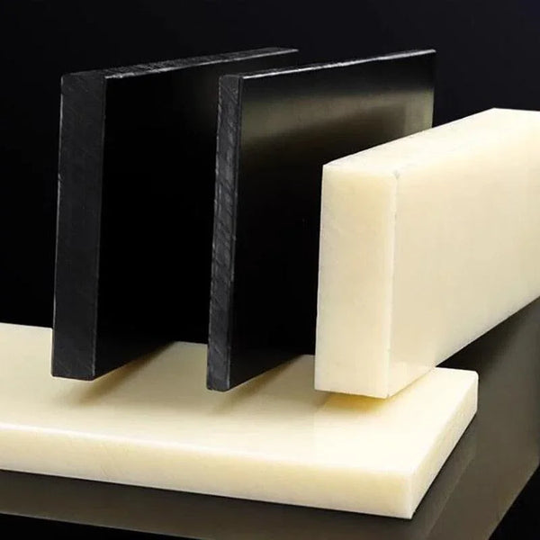 ABS plastic sheet thickness options from 2mm to 30mm (0.08 to 1.18 inches), showing thin to thick sheets for different fabrication projects