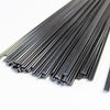 Flat ABS welding rod 200mm x 5mm x 2.5mm (7.87" x 0.2" x 0.1") black stick