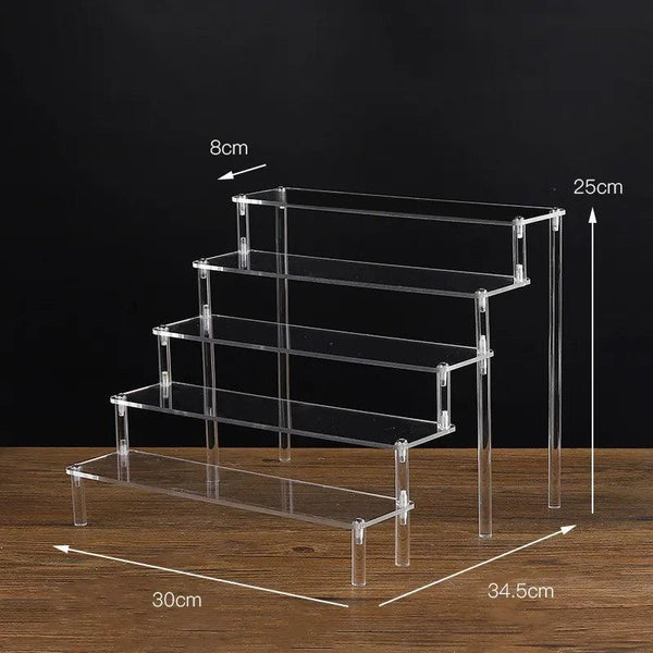 Cosmetic Display Stand - Clear Acrylic Makeup Organizer