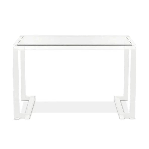 Clear acrylic table available in 1000mm to 1800mm sizes