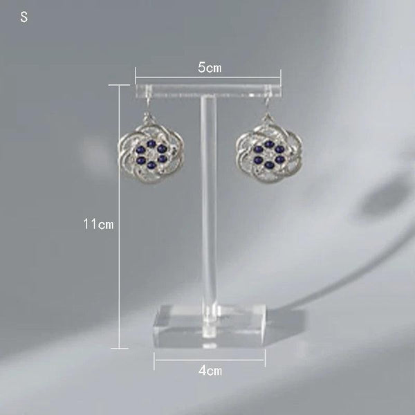 Custom acrylic earring display stand with shape and size options