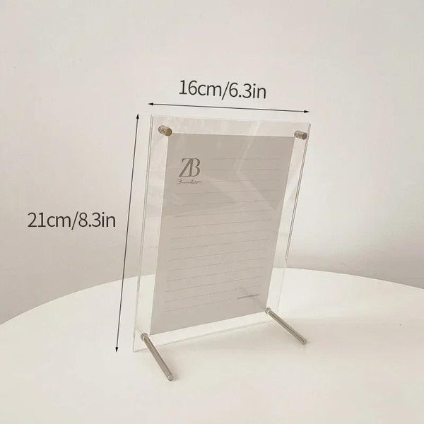 Bulk order and custom size acrylic photo frame options for Kpop collections