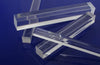 Transparent acrylic rods in multiple sizes for DIY and retail use