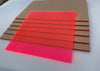 200x200x5mm square translucent acrylic panel perfect square