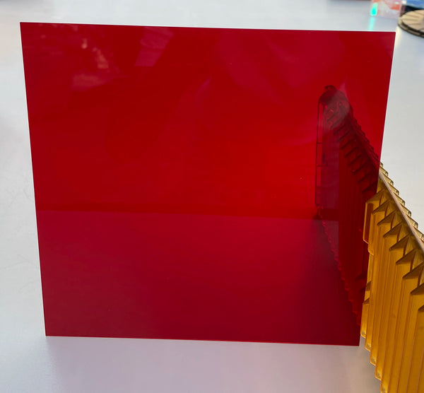 300x300x3mm large square acrylic panel for displays