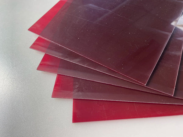 A4 size 210x297x3mm translucent acrylic sheet standard format