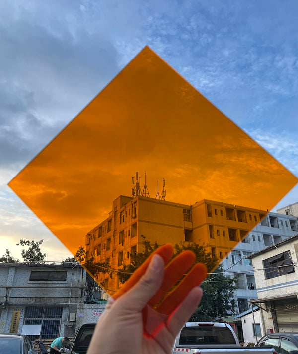 Diameter 200x3mm round colored acrylic disc laser cutting