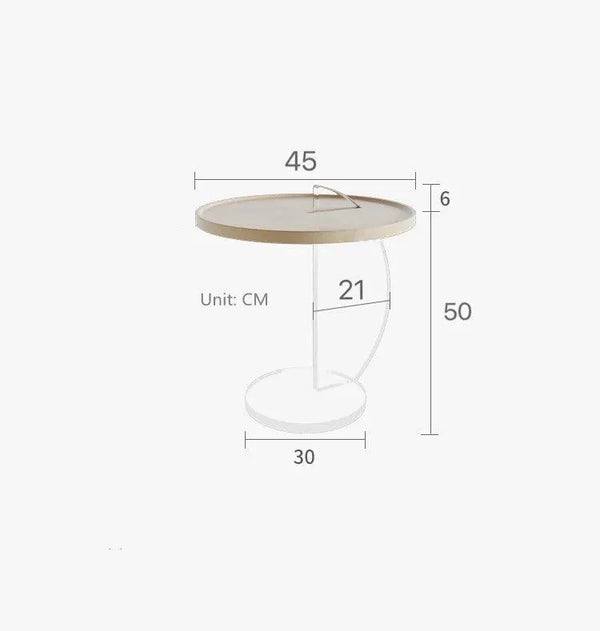 Close-up of thick durable acrylic used in coffee table