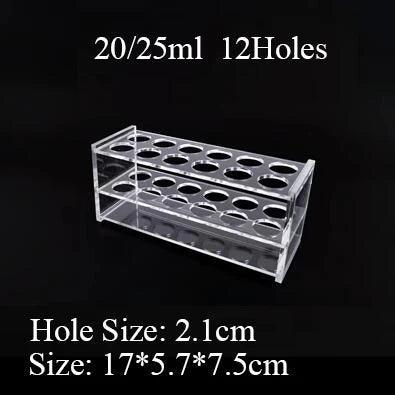 Side view showing thickness and structure of acrylic lab tray