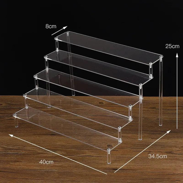 Wine Glass Storage Rack - Acrylic Tier Stand