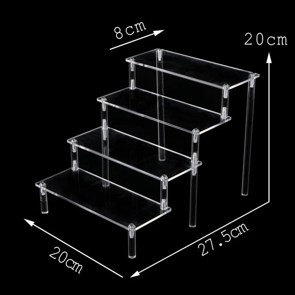 Professional packaging of acrylic tiered display for safe shipping