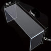 New acrylic display stand with protective film on both sides for scratch prevention