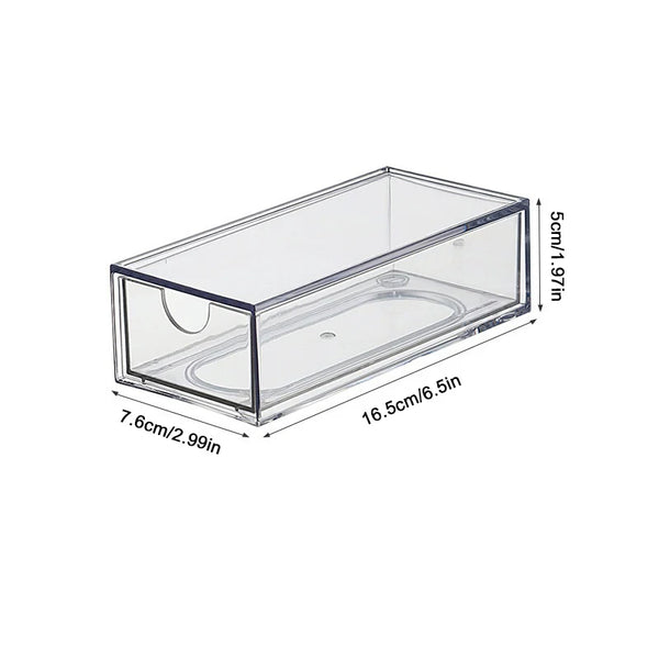 BeePlastic acrylic organizer in protective packaging and shipping box