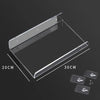 BeePlastic acrylic shelf with custom machining and wide material types