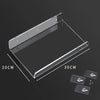 BeePlastic acrylic shelf with custom machining and wide material types