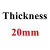 Thickness range comparison of beige ABS rigid plastic sheets