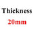 Thickness range comparison of beige ABS rigid plastic sheets