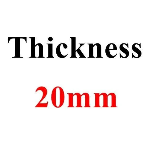 Thickness range comparison of beige ABS rigid plastic sheets