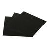 Black FR4 G10 epoxy fiberglass sheet – front view showing 1mm thickness