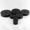 Black polyurethane punching pad – top view for tool protection