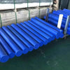 Blue Nylon Rods Packaged for Shipping
