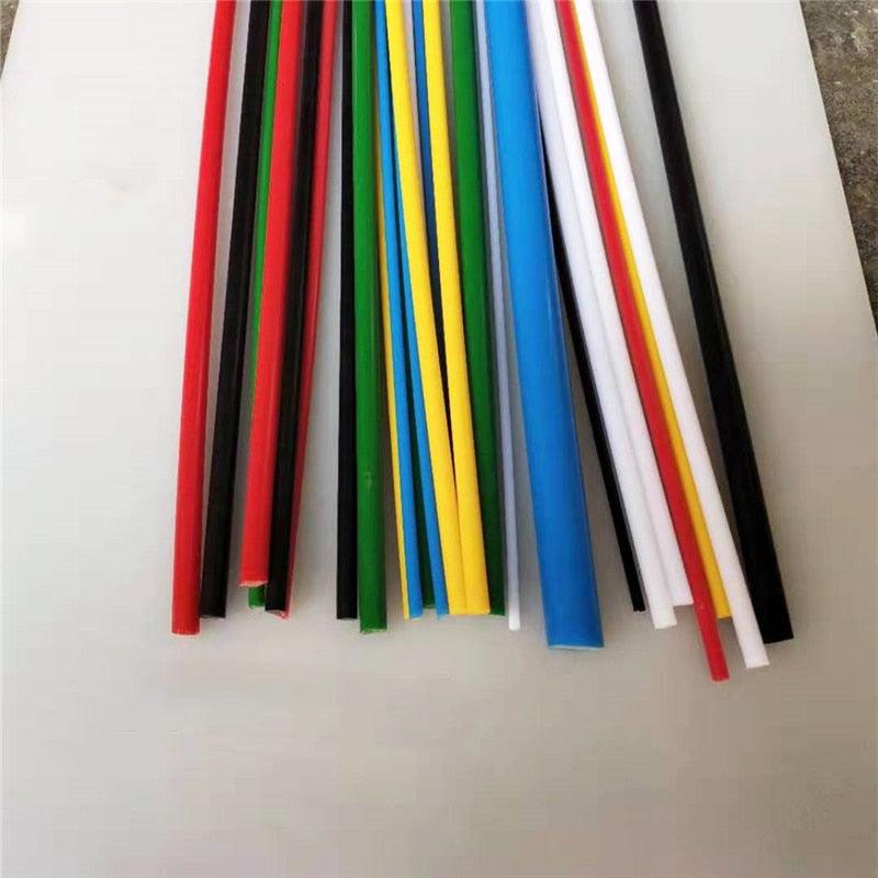 Blue POM Plastic Rod for Machining, Crafting, and DIY