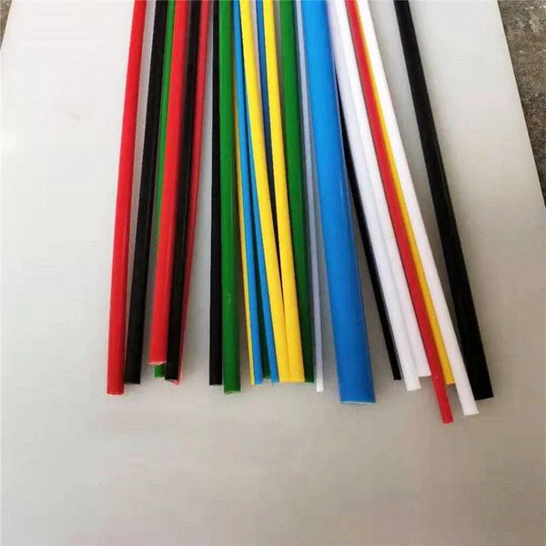 Blue POM Plastic Rod for Machining, Crafting, and DIY