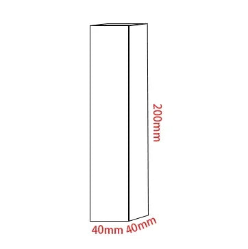 Boutique counter merchandise showcased on elegant acrylic displays