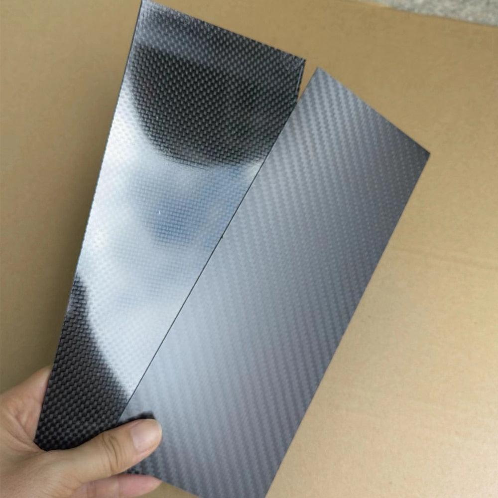 Carbon fiber board with 0.5mm to 5mm thickness options for aerospace and DIY