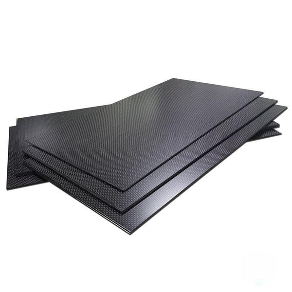0.25mm to 6.0mm carbon fiber sheet thickness options for engineering