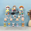 4 Tier Acrylic Display Riser Shelf - Top View