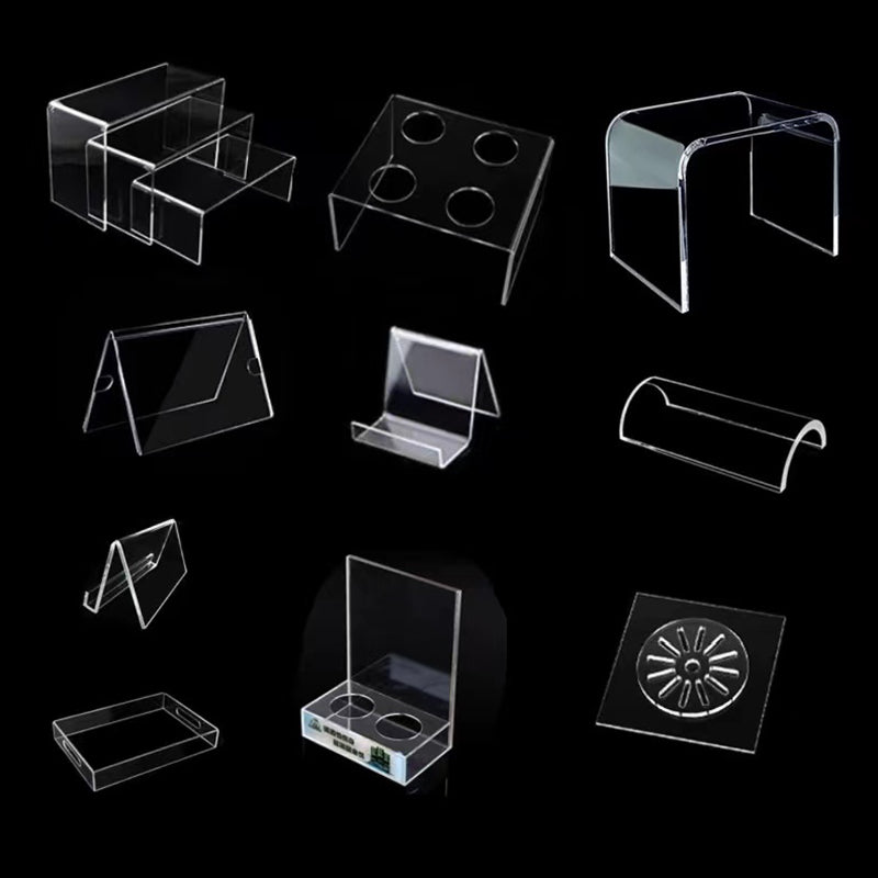 Clear Polycarbonate Gasket Sheet - Front View