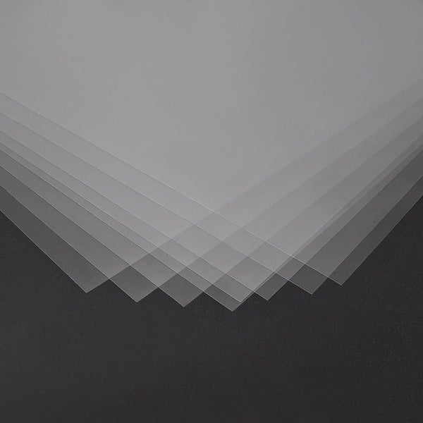 Clear PVC placemat for dining table surface spill protection