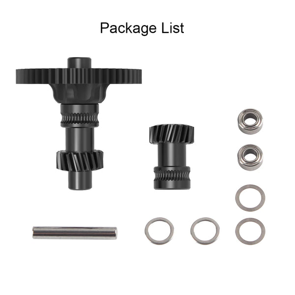Comparison between precision CNC machined POM gear and standard injection molded gear showing quality difference