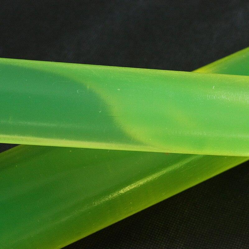 Polyurethane rods in multiple colors: black, red, blue, green, white