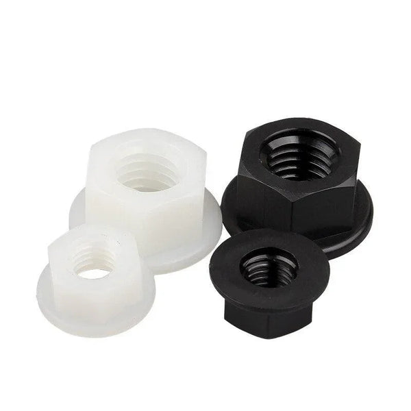 Comparison of corrosion-resistant nylon nuts versus metal fasteners